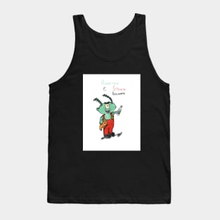 Plankton Stewie Tank Top